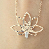 Ermus Gold – Elegante Diamant Gold Halskette KLO7176 – 14K Gelbgold mit Echtheitszertifikat - Ermus Gold