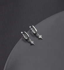 Ermus Gold – Pole Star Ohrringe aus 925 Sterlingsilber, Handgefertigter Schmuck - Ermus Gold