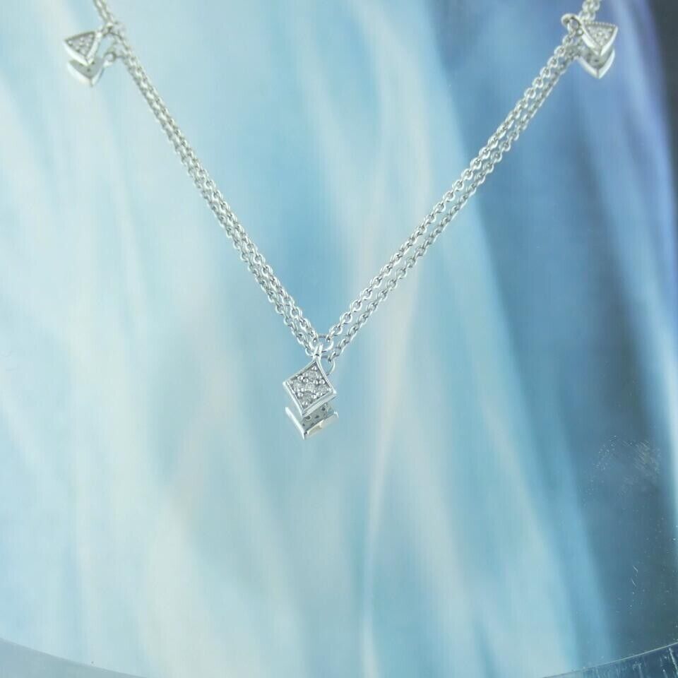 Ermus Gold – Diamant Gold Halskette 14K 585 Gelbgold – Elegantes Geschenk für Ihre Lieben - Ermus Gold