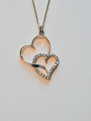 Ermus Gold – Herz im Herz Goldhalskette aus 14K Gold, Handgefertigter Schmuck - Ermus Gold