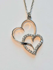 Ermus Gold – Herz im Herz Goldhalskette aus 14K Gold, Handgefertigter Schmuck - Ermus Gold