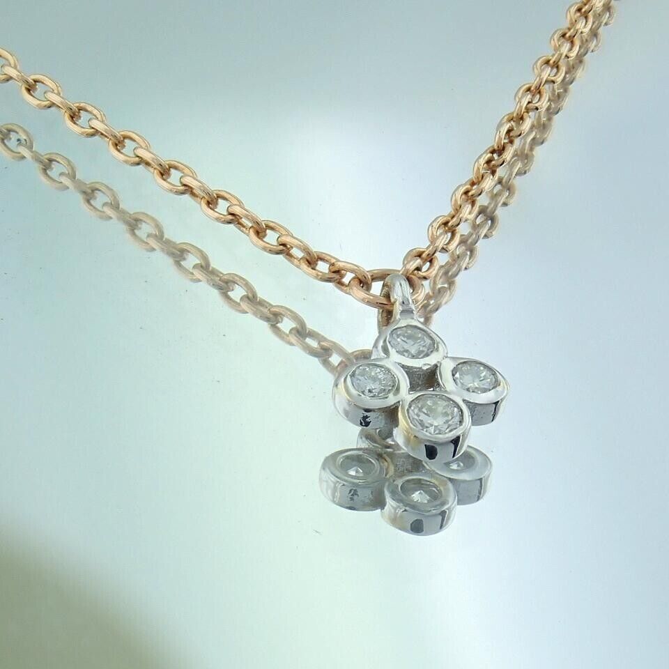 Halskette Diamant Gold Necklace Ermusgold