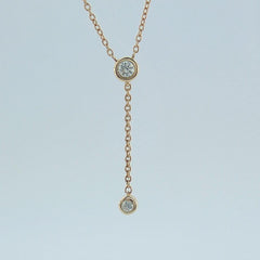 Halskette Diamant Gold Diamond Necklace